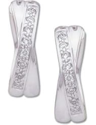 1/6 CT TW Pair 14K White Gold Diamond Earring