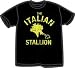 Search : Italian Stallion T-Shirt (Black)