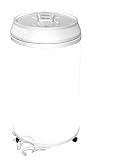 Coola Can Refrigerator/Party Cooler - Premium White