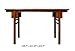 Chinese Natural Wood Plain Altar Console Table Ass543