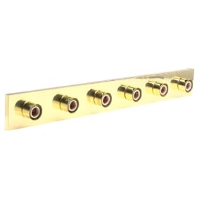 Angelo Brothers 66413 Six Light Bath Bar by Angelo Brothers