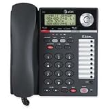 Advanced American Telephone Products - Speakerphone, w/Call Waiting/CID, 2-Line, 100 Name Mem, Charcoal - Sold as 1 EA - Two-line speakerphone offers Caller ID/Call Waiting capability, a speakerphone, 4 x 16 character backlit display, three-party conferencing, 100 name/number directory, distinctive ring tones, separate ringer controls, receiver/speakerphone/headset volume control, 18-number speed dial, rapid scroll, line status indication, data port, hold, mute, flash, automatic line selection,
