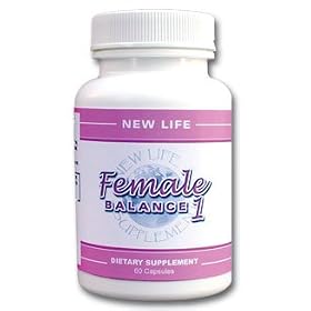 Female Balance 1 - PMS Menstrual Support - Helps control Estrogen levels