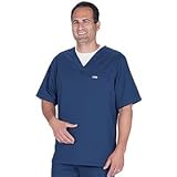 319Hi6AEXTL. SL160  Scrubs   Greys Anatomy by Barco Uniforms Unisex V Neck Scrub Top