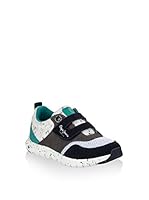 Pepe Jeans Zapatillas Coven Velcro (Negro / Blanco / Turquesa)