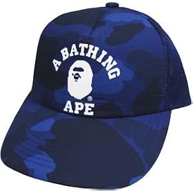 Size�yBAPY�Ńt���[�zA BATHING APE(�G�C�v) BAPY�ŃT�����ʃJ���b�W���S���b�V���L���b�v�y�u���[�z�y�V�i�z