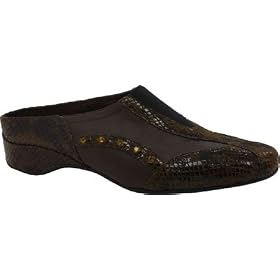 J. Renee Easton | Ladies Clog Shoes Brown by J.Renee