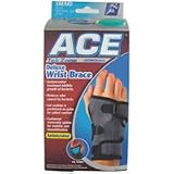 Ace Wrist Wrap Right Tekzone, Antimicrobial, Size:Small/Medium - 1 Each