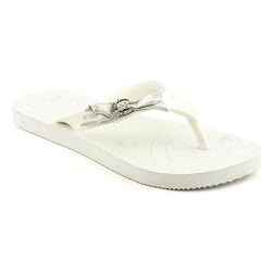 BCBGirls BCBG Gloria Flip Flops Shoes Blue Womens