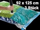 PEARL Universal-Vakuumbeutel 92x125cm 3er-Set groß