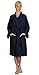 Arus Women's Short Kimono Lightweight Bathrobe Turkish Cotton Terry Cloth Robe