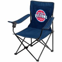 Blue Detroit Piston Folding Chair