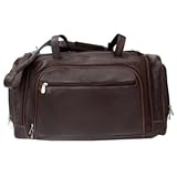 Piel Multi Compartment Duffel Bag