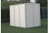 Tools & Hardware : Outdoor Pvc Storage Shed 5'3"X7'10"X6'6"