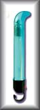 Water Play G 6 Inch 2 Speed Waterproof VIbrating Massager - Aqua