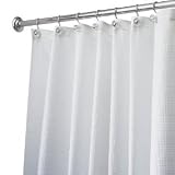 InterDesign Carlton Spa Shower Curtain - Stall - White
