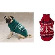 Red Caribou Dog Sweater RED - MEDIUM - Caribou Dog Sweater