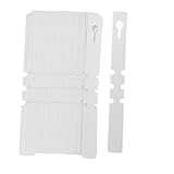 【ノーブランド品】温室　園芸　ガーデニング用　PVC製　ハンギング　タグ　ラベル　（ホワイト）　100個