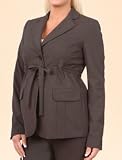 A Pea in the Pod: Button Front Bi-stretch Suiting Maternity Jacket