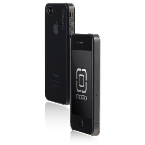 Incipio iPhone 4/4S feather Ultralight Hard Shell Case - 1 Pack - Carrying Case - Retail Packaging - Translucent Mercury