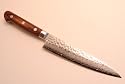 YOSHIHIRO - Hammered Damascus Japanese chef Knife Petty/Petite Knife 5.3" (135mm) - MADE IN JAPAN + FREE SHIPPING