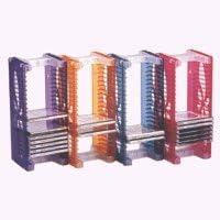 Blue CD Holder Rack for 20 CDs iMac Colors