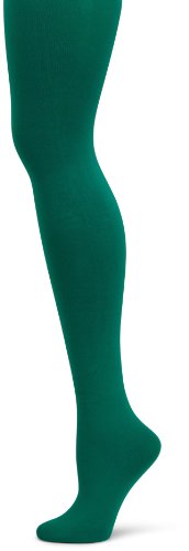 Betsey Johnson Women’s Peek A Bow 70 Denier Tight, Emerald, Medium/Large