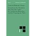 Versuche in der Theodisee �ber die G�te Gottes, die Freiheit des Menschen und den Ursprung des �bels