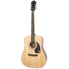 Epiphone DR-100 Acoustic Guitar, Natural