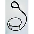 Timberwolf American Style Dog Leash ~Black~ 5/16 x 66"