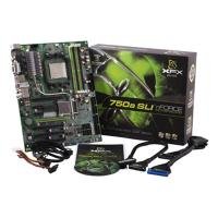 XFX MDA72P7509 nForce 750A GeForce 8200 Integrated Graphics with HDMI AMD Socket AM2+ DDR2 ATX Hybrid SLI Ready Motherboard