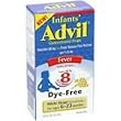 Advil Fever Infants Concentrated Drops White Grape Flavored Dye-Free, 0.5 Oz