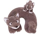 Noodle Head Travel Buddies Wolf with Baby Buddy