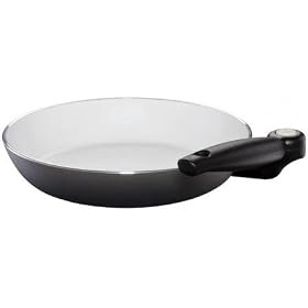 Ceramic Frying Pan With Folding Handle,Non-Stick,High Quality,24cm,Grey