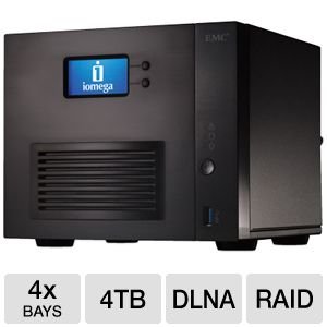 Iomega Storcenter ix4-300d 4TB Desktop Network Attached Storage (35565)