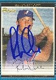 Richard Lane, Montreal Expos, 2002 Bowman Autographed Card