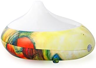 Aroma Essential Oil Diffuser Electric Best Aromatherapy USB Ultrasonic Micro Mist 4-8 Hours, Portable Humidifier, Infrared, Air Purifier, Touch Button, Mini 200mL Bathroom/Closet/Bedroom/Baby Room