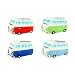 Volkswagen VW Samba Camper Van Fridge Magnets - Set Of 4
