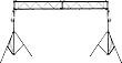 American DJ Crank-2 System Dual Crank Stand And Truss System For Lighting