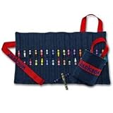 Color with Me Crayon Keeper - Color: Red and Denim Color with Me Crayon Keeper - Color: Red and Denim