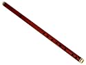 WindSong Rosewood Flute with Faux Ivory Ends, Key of D