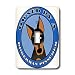 Janna Salak Designs Dogs - Owned By a Doberman Pinscher Black and Tan Coat - Blue - Light Switch Covers - single toggle switch