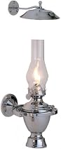 Weems & Plath Atlantic Gimbal Lamp with Smoke Bell (Chrome)