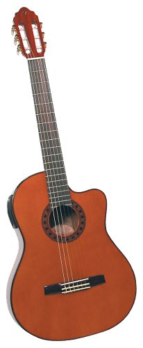 Valencia VG-190CE  Acoustic Electric Classical Guitar, High Gloss Amber Finish