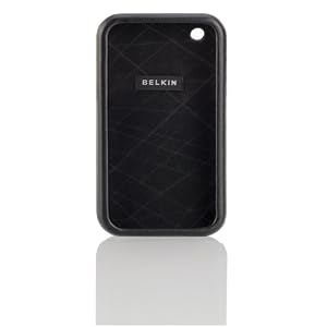 Belkin Leather Laminate Case for iPhone 3G, 3G S (Black)
