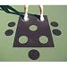 This mat will help develop movement and agility in all your students. The 48”L x 36”W x 1/4” thick mat is made from highly durable non-slip recycled rubber. The 9” spots and holes are large enough to accommodate all age groups. Rolls up quickly for easy transport and storage. Includes one mat, five spots and a free DVD full of innovative agility and quickness drills for groups and individuals.