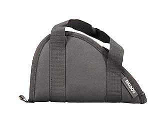 Bulldog Cases BD600 Bulldog Cases Pistol Rug Single Handgun Black Soft Small
