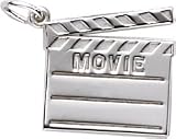 Jewelry : Movie Clapboard Charm by Rembrandt Charms