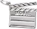Jewelry : Movie Clapboard Charm by Rembrandt Charms