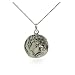 Eve's Addiction Minerva's Ancient Rome Sterling Silver Coin Necklace